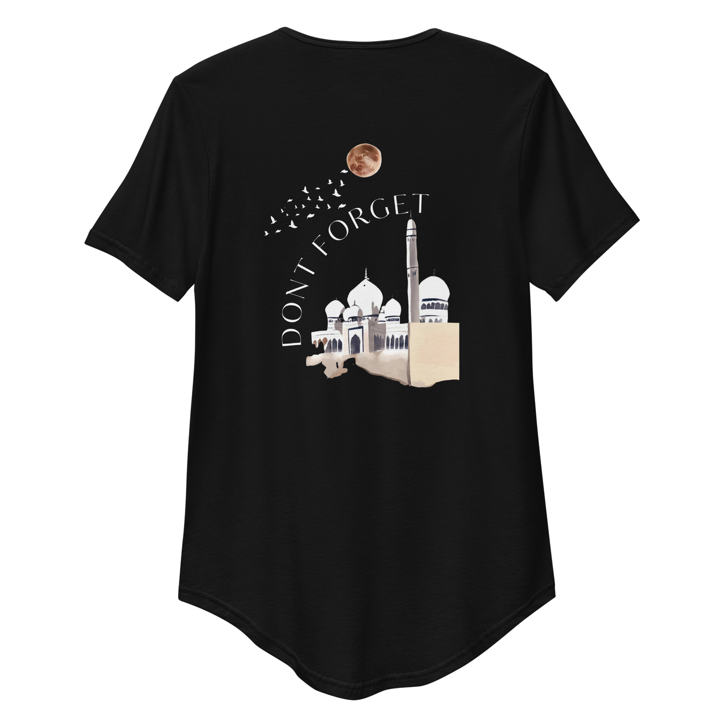 YEEZLAAM- Men's Curved Hem T-Shirt